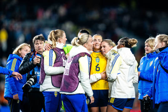 Magdalena Eriksson of Sweden celebrates