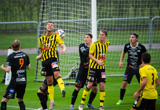 IFK Hässleholms Marcus Thuvesson och Robin Strömberg i