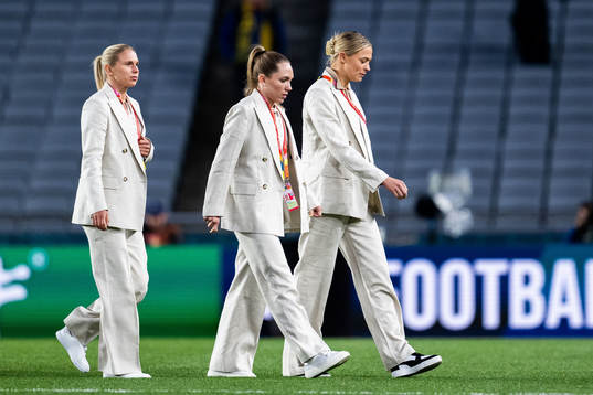 Jonna Andersson, Elin Rubensson and Fridolina Rolfö of