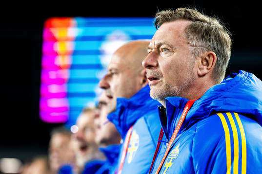 Head coach Peter Gerhardsson of Sweden