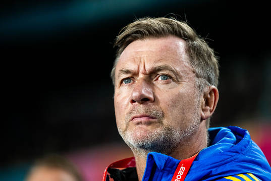 Head coach Peter Gerhardsson of Sweden