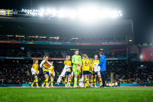 Goalkeeper Zecira Musovic of Sweden