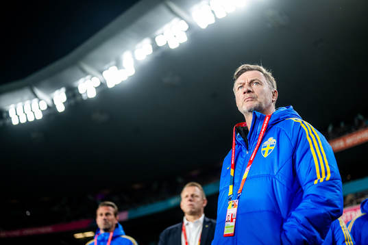 Head coach Peter Gerhardsson of Sweden