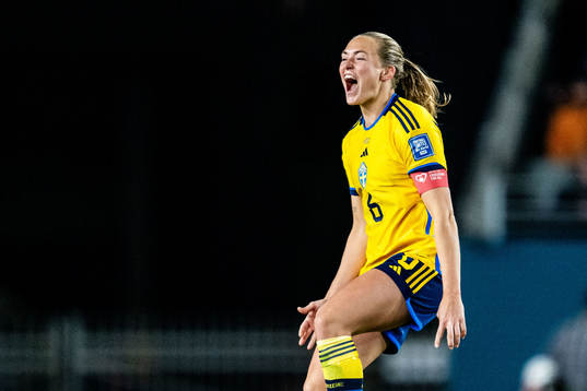 Magdalena Eriksson of Sweden celebrates