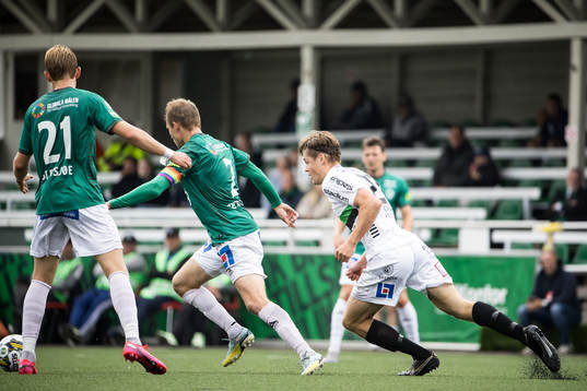 Brages Alexander Zetterström och GAISs Axel Henriksson