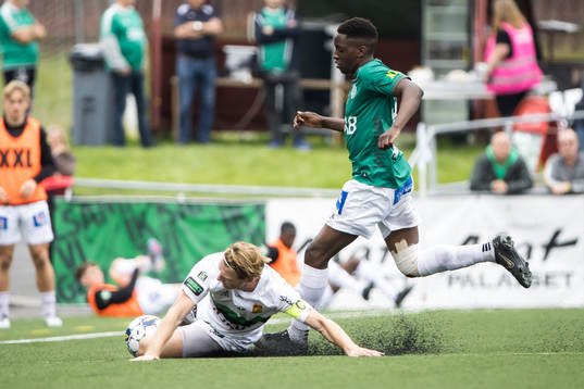 GAIS August Wängberg och Brages Samouil Izountouemoi