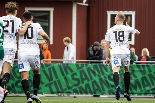 GAIS Alexander Ahl Holmström jubel