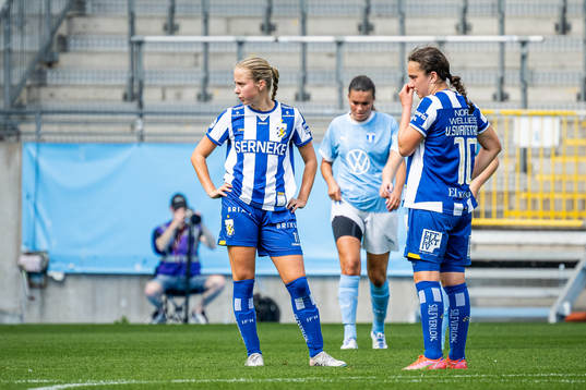 IFK Göteborgs Isabella Svanström och Victoria Svanström