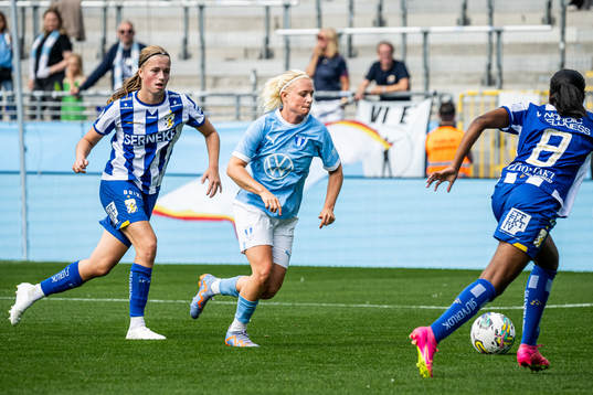 IFK Göteborgs Emma Broddheimer och Malmö FFs Melina