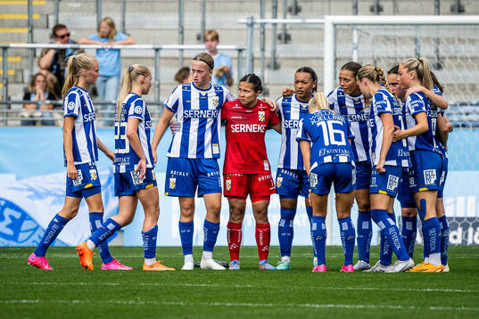 IFK Göteborgs spelare samlas