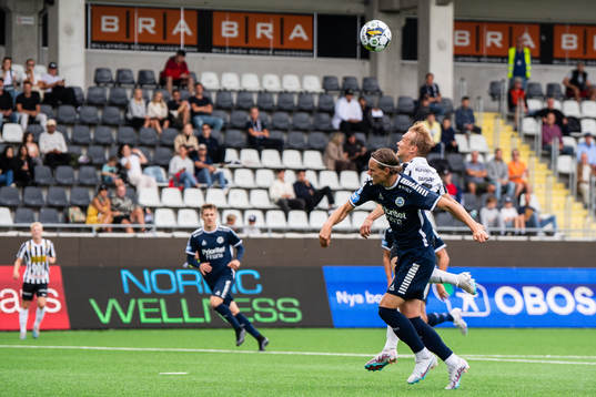 Landskronas Edvin Dahlqvist och Utsiktens Fredrik Martinsson