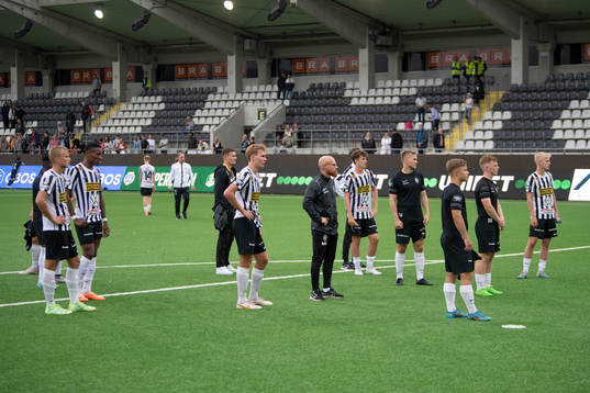 Landskronas spelare deppar