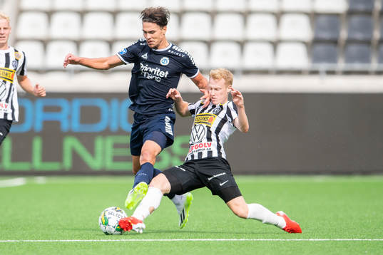 Utsiktens William Milovanovic och Landskronas David