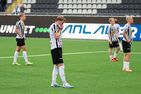 Landskronas spelare deppar