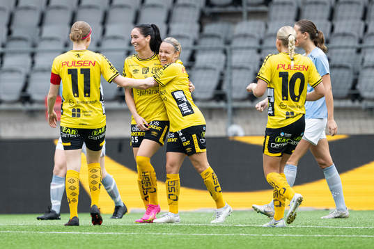 Elfsborgs Izabella Bergström och Linda Westberg Carlsson