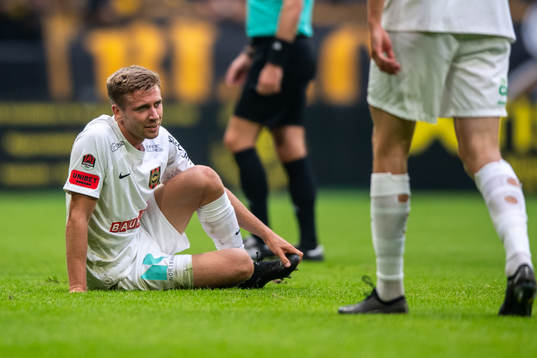 Brommapojkarnas Ludvig Fritzson har ont