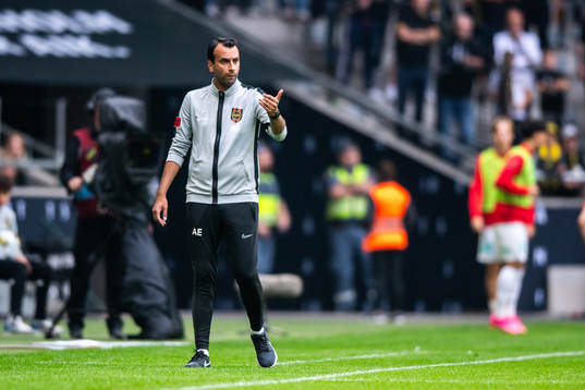 Brommapojkarnas assisterande tränare Andreas Engelmark
