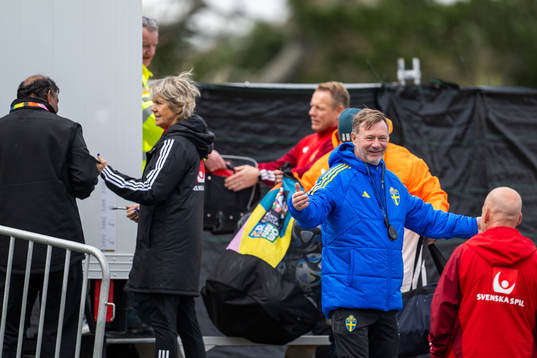 Head coach Peter Gerhardsson