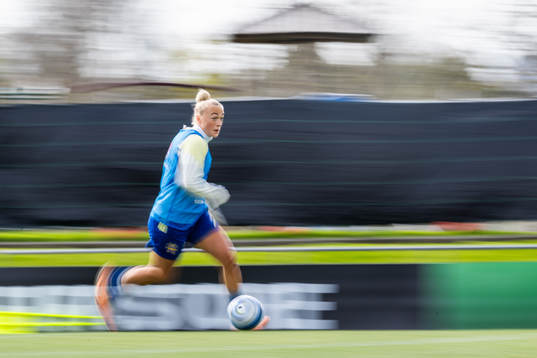 Hanna Bennison of the Swedish women's national football