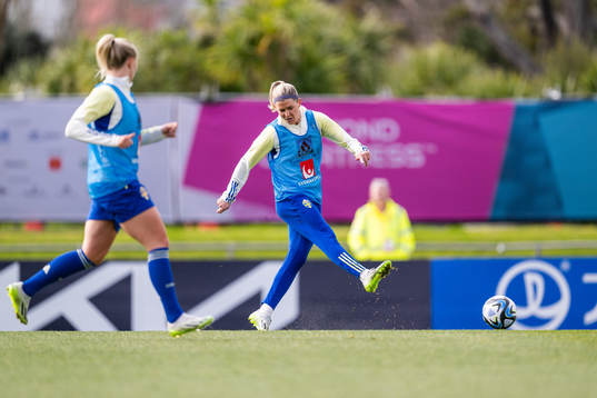 Olivia Schough of the Swedish women's national football