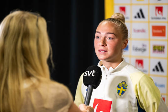 Hanna Bennison of the Swedish women's national football