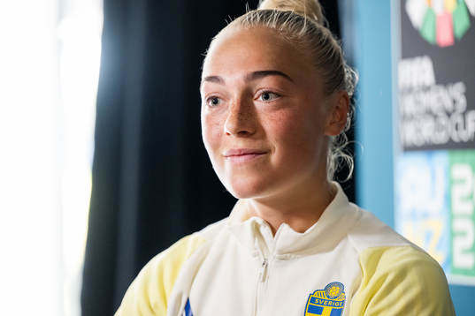 Hanna Bennison of the Swedish women's national football