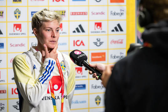 Lina Hurtig of the Swedish women's national football team