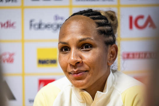 Madelen Janogy of the Swedish women's national football