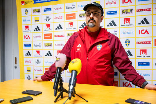 Medical doctor Houman Ebrahimi of the Swedish women's