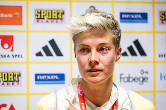 Lina Hurtig of the Swedish women's national football team