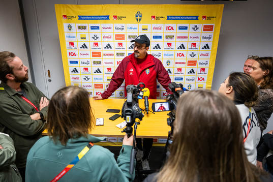 Medical doctor Houman Ebrahimi of the Swedish women's