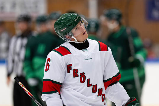 Frölundas Filip Hasa deppar