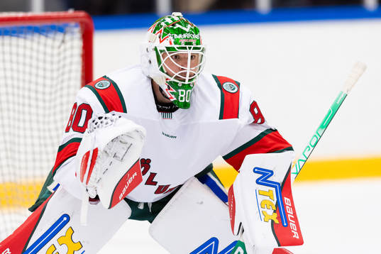 Frölundas målvakt Frederik Dichow