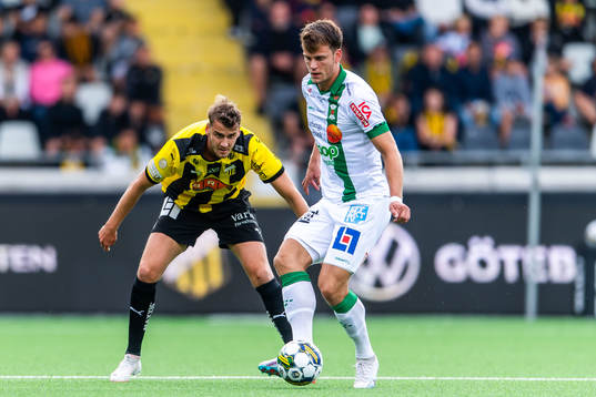 Häckens Johan Hammar och Varbergs Kristoffer Hoven