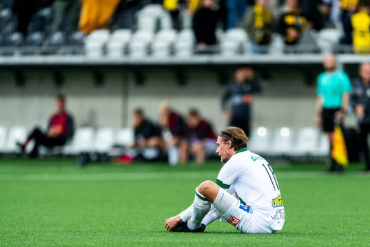 Varbergs Kristoffer Hoven deppar