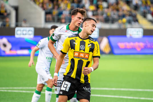 Häckens Srdjan Hrstic deppar