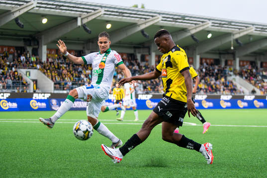Varbergs Maxime Anne Marie Sainte och Häckens Abdulrazaq