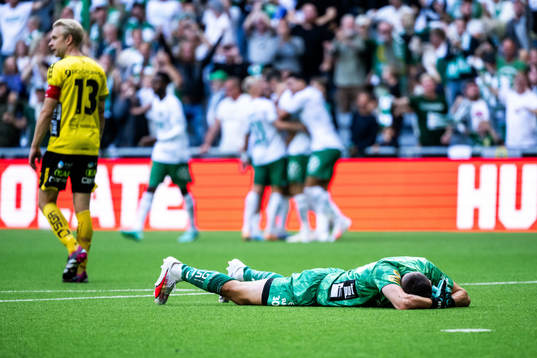 Elfsborgs målvakt Hakon Valdimarsson deppar