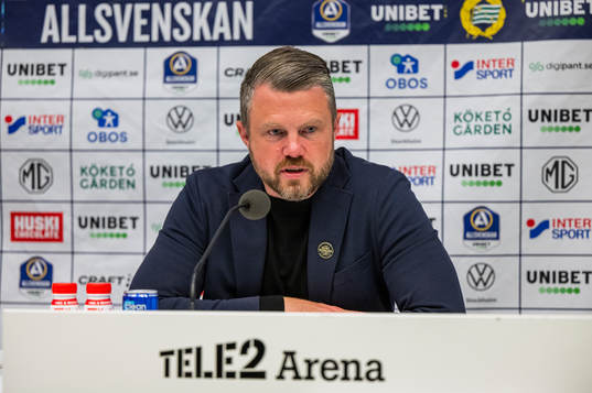 Elfsborgs manager Jimmy Thelin