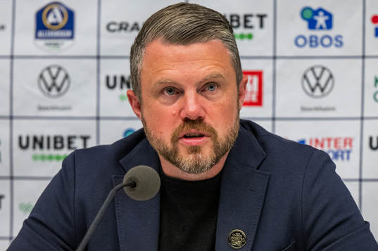 Elfsborgs manager Jimmy Thelin