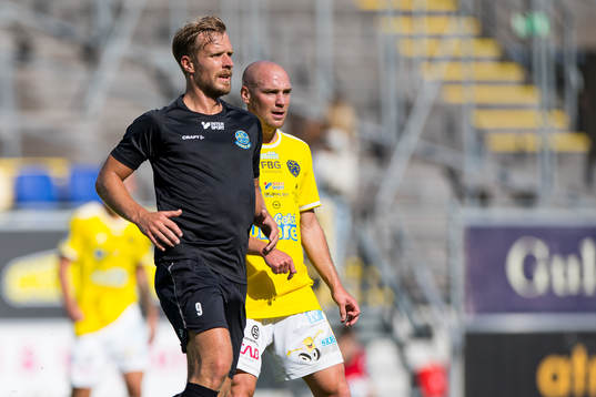 Lunds BKs Linus Olsson och Falkenbergs Christoffer Carlsson