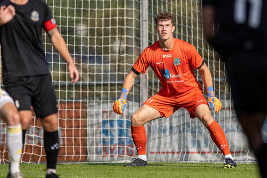 Lunds BKs målvakt Viktor Andersson