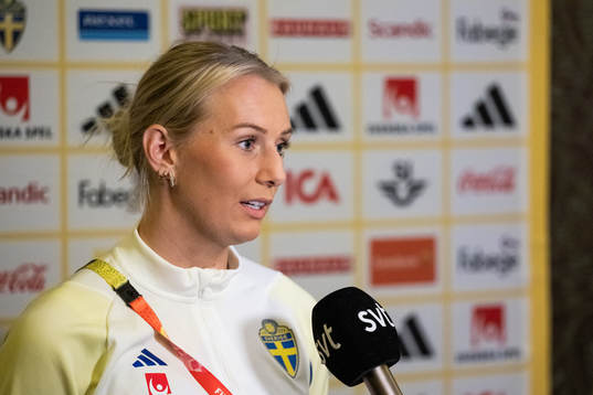 Stina Blackstenius of the Swedish women's national football