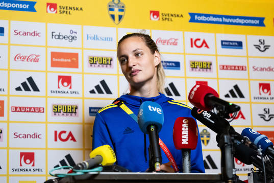Nathalie Björn of the Swedish women's national football