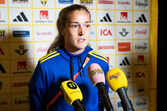 Filippa Angeldahl of the Swedish women's national football