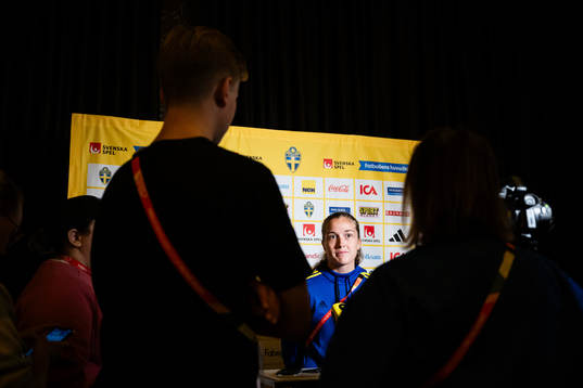 Filippa Angeldahl of the Swedish women's national football
