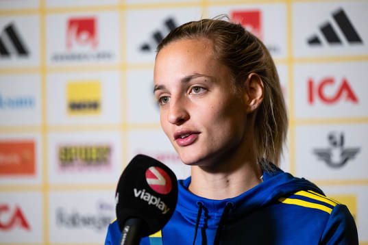 Nathalie Björn of the Swedish women's national football