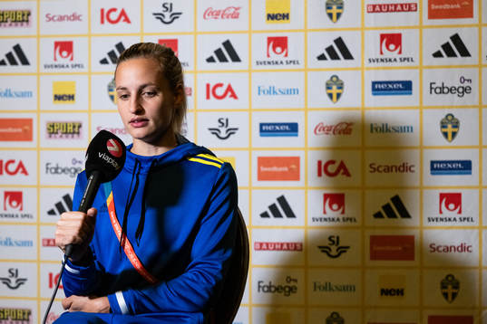 Nathalie Björn of the Swedish women's national football