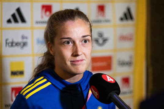 Filippa Angeldahl of the Swedish women's national football