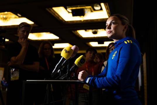 Johanna Rytting Kaneryd of the Swedish women's national